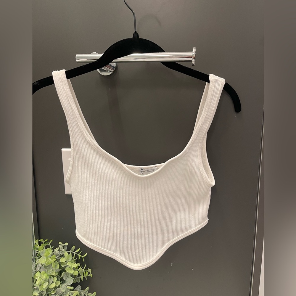 2 top bundle! Zara crop top with 2 free SHEIN crop (S)